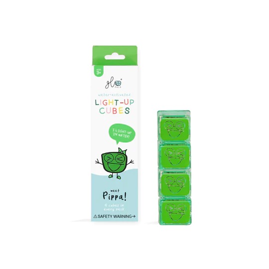 Glo Pals Pippa Light-Up Cubes 4 Pack