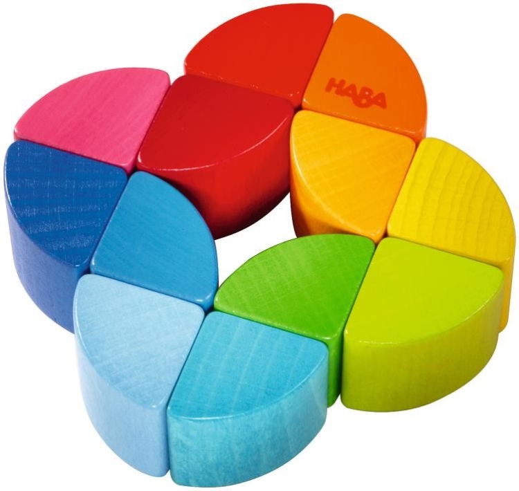 Haba Rainbow Ring Wooden Clutching Toy
