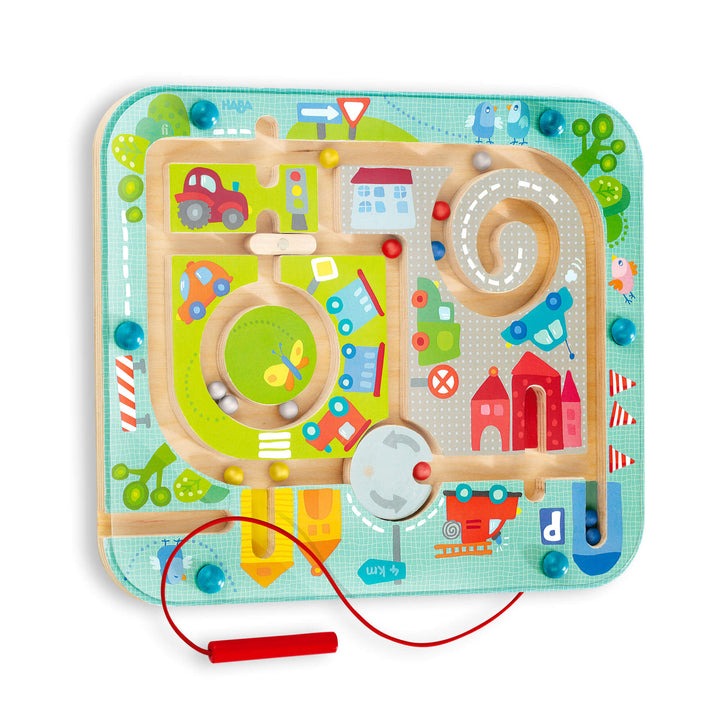 Haba Town Maze Magnetic Puzzle Game