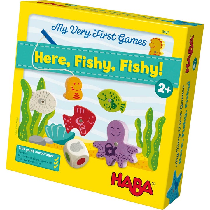 Haba My Very First Games - Here, Fishy, Fishy! Magnetic Game