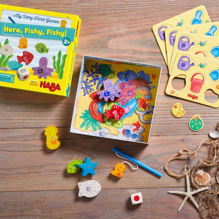 Haba My Very First Games - Here, Fishy, Fishy! Magnetic Game