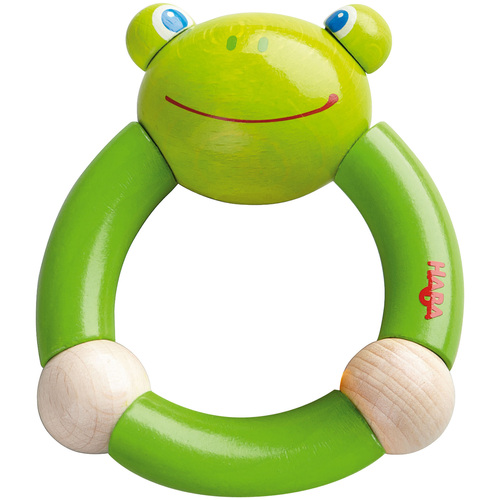 HABA Croaking Frog Clutching Toy