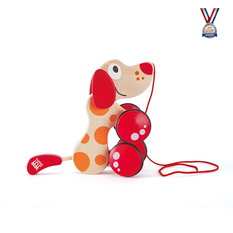 Hape Pepe Pull Along Puppy Toy
