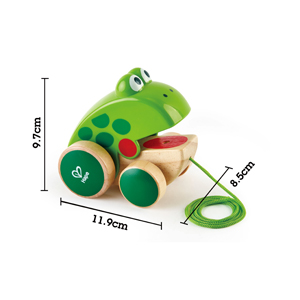 Hape Frog Pull Along Toy
