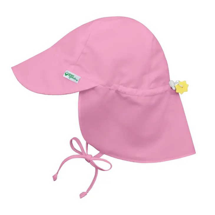 iPlay Flap Sun Protection Hat - Light Pink - 0-6 Months