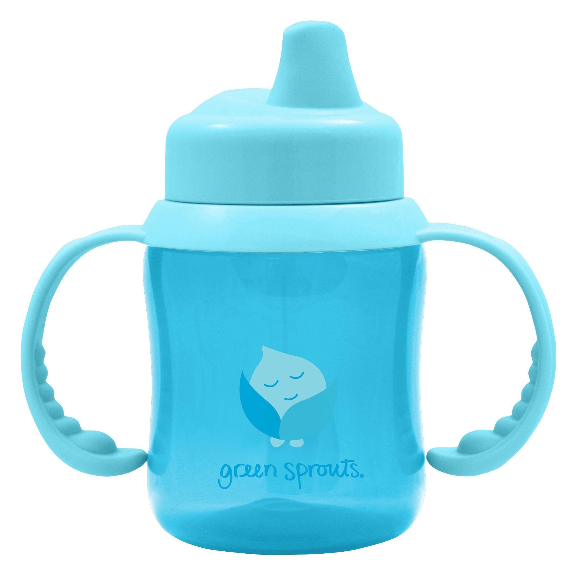 iPlay Green Sprouts Non-Spill Sippy Cup in Aqua