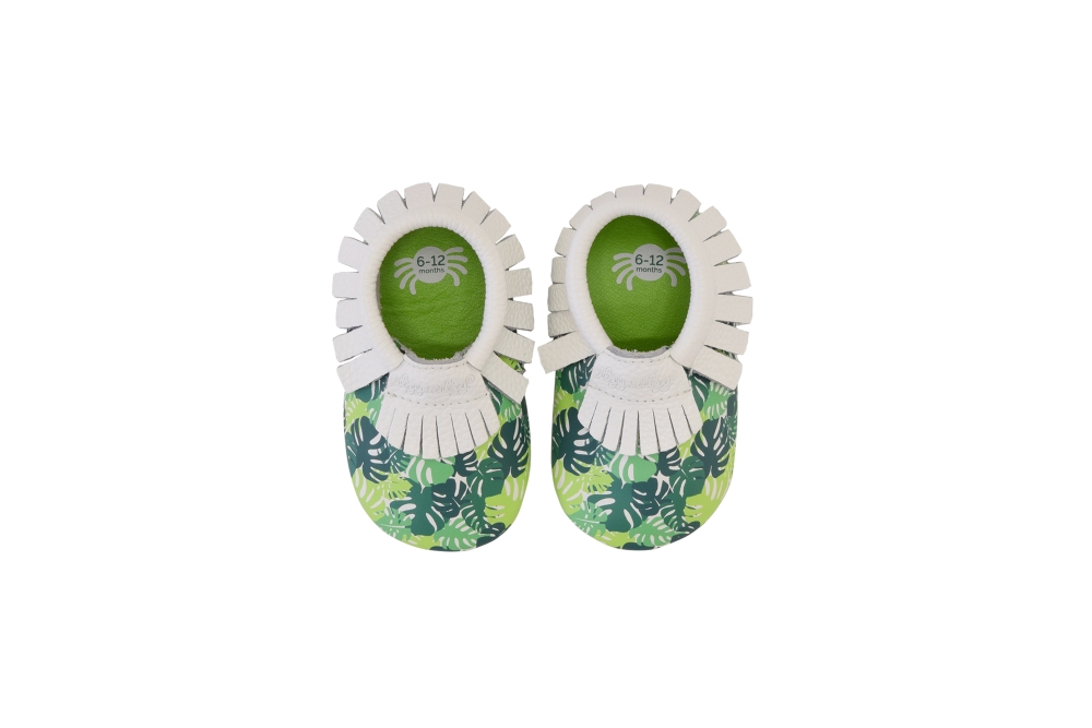 Itzy Ritzy Moc Happens Moccasins - South Beach - 0-6 Months