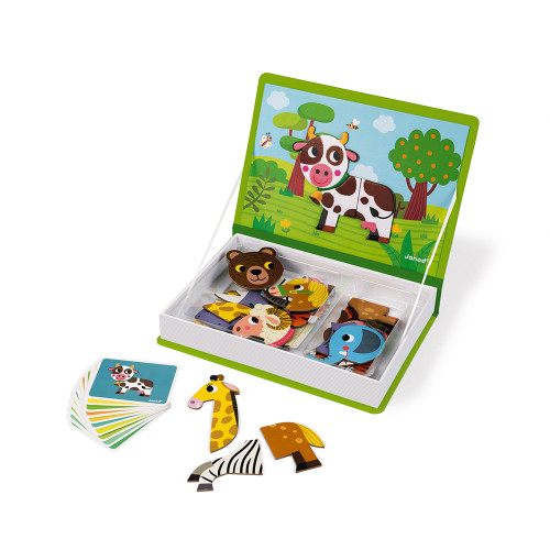 Janod Magnetic Book - Animals