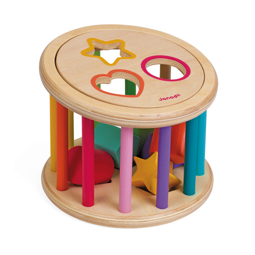 Janod Toys I Wood Shape Drum