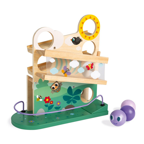 Janod Toys Caterpillar Ball Track