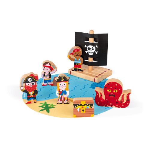 Janod Toys Pirates Small Set