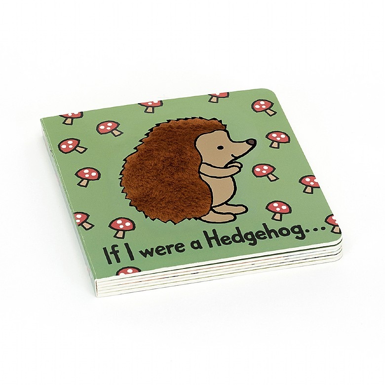 Jellycat If I Were A Hedgehog Board Book