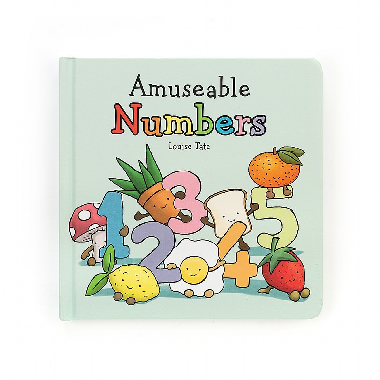 Jellycat Amuseable Numbers Board Book