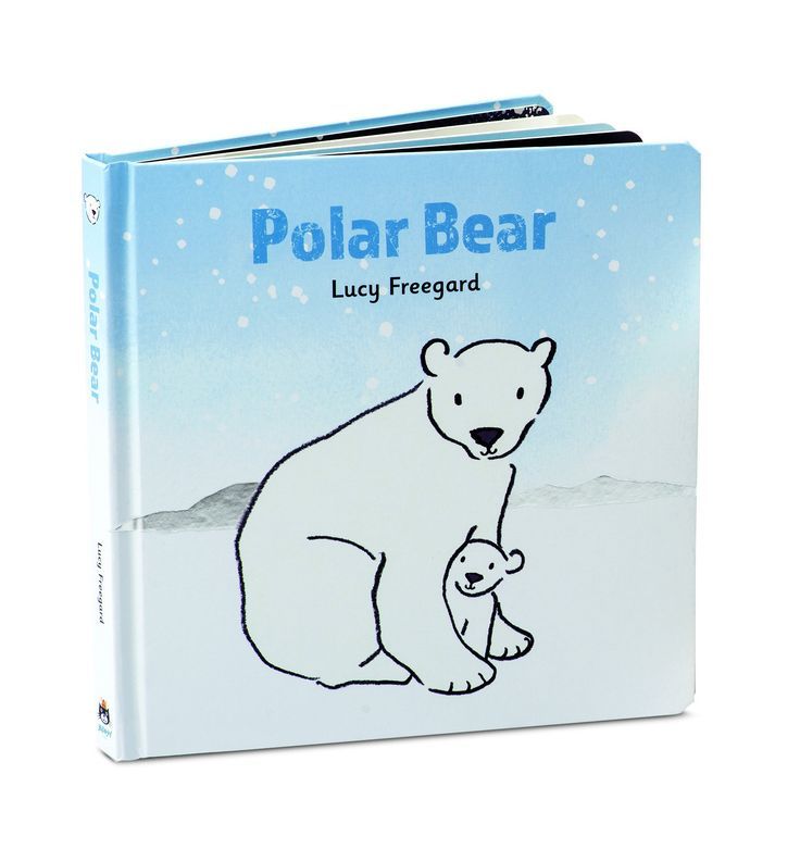 Jellycat Polar Bear Book BK4PBUS