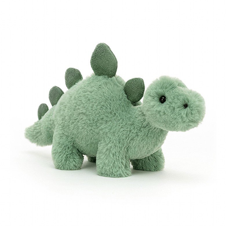 Details about   Jellycat First Steps Dino Doppy Dinosaur Green Plush Stegosaurus 13" Soft Toy 