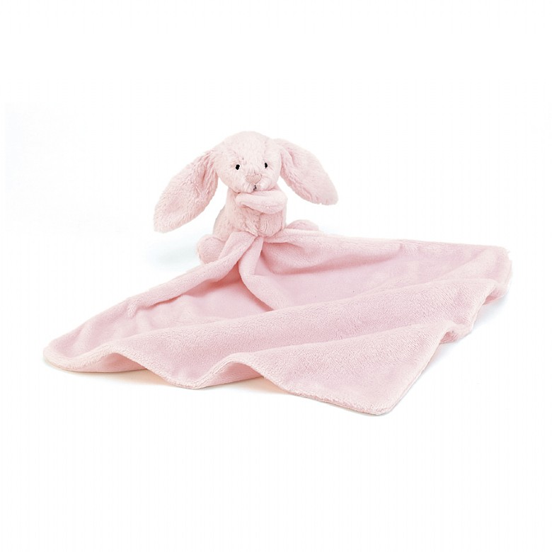 Jellycat Bashful Bunny Soother in Light Pink