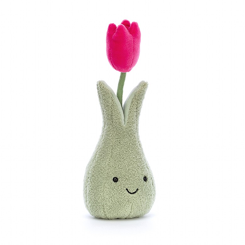 Jellycat Sweet Sproutling Fuchsia