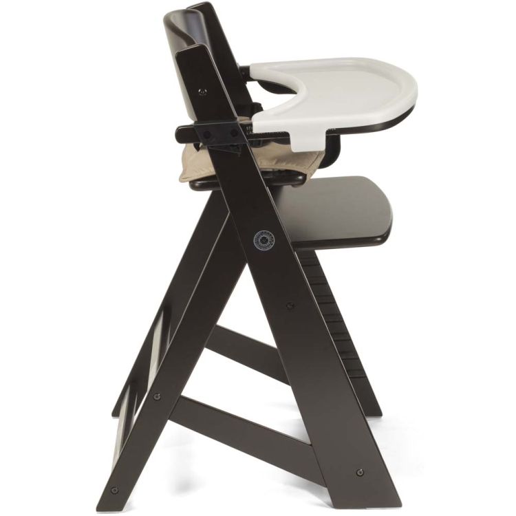 Keekaroo Height Right High Chair with Tray - Espresso