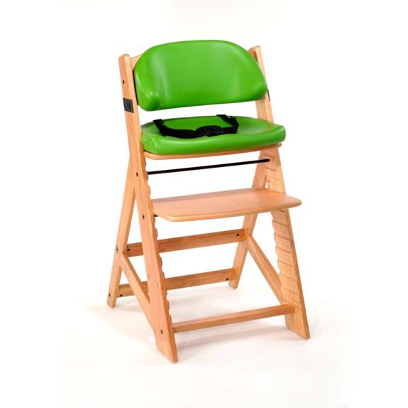 Keekaroo Height Right High Chair + Lime Comfort Cushion