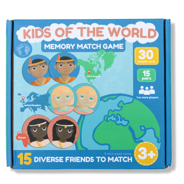 Kids for Culture Kids of the World Memory Match Game