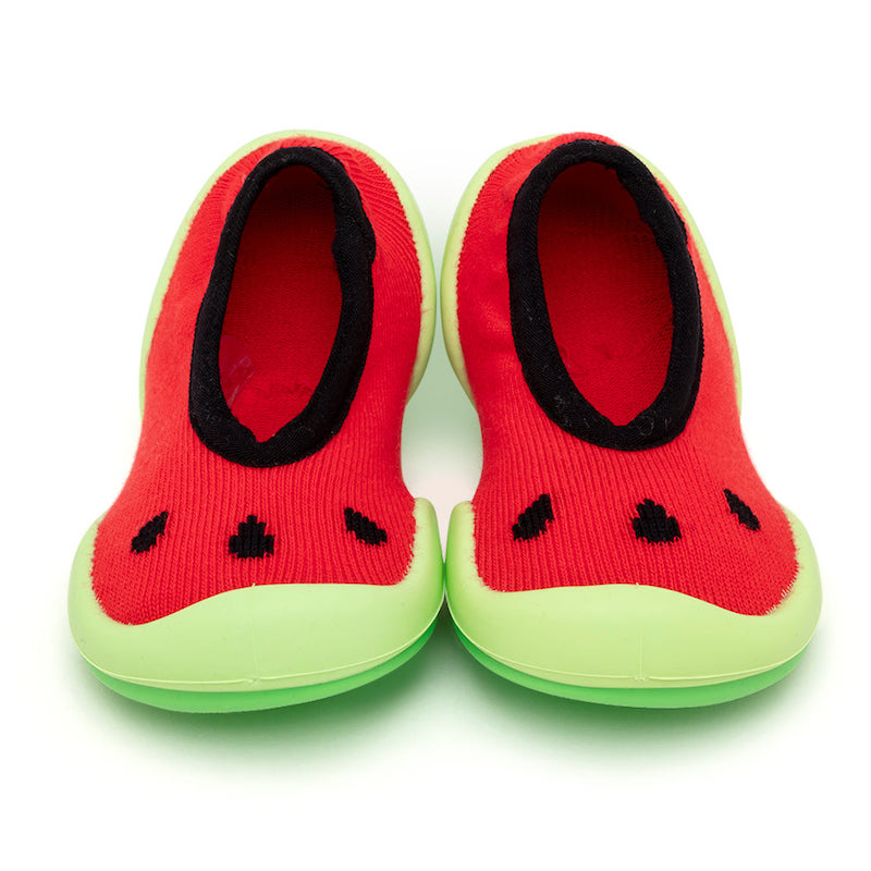 Komuello Watermelon Soft Cotton Sock Shoes - 5 ( 6-12 Months )
