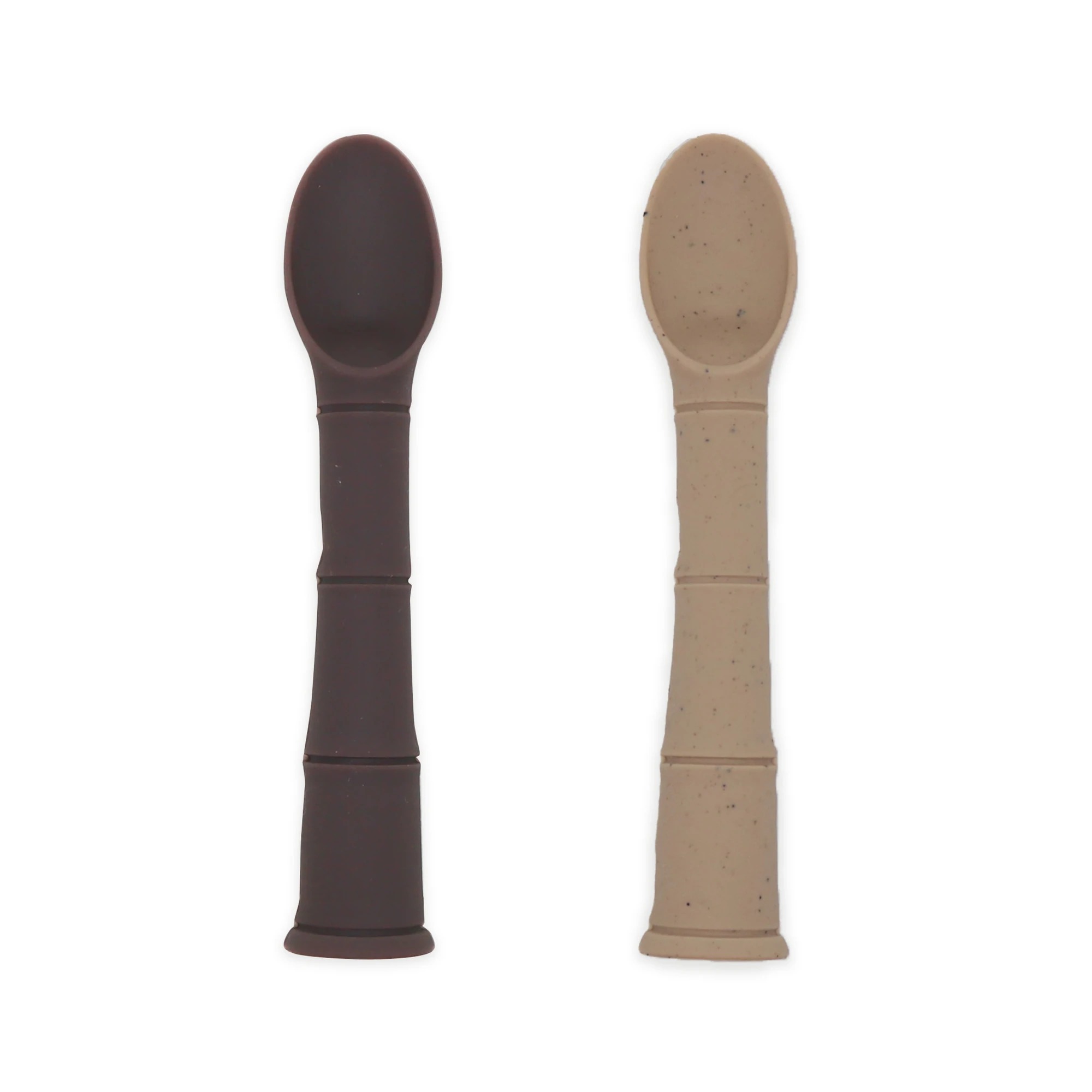Kushies Silipop Spoons 2 Pack - Sparrow/Almond