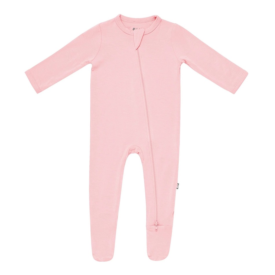 Kyte Baby Crepe Zippered Footie - 0-3 Months