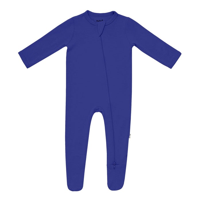 Kyte Baby Royal Zippered Footie - 0-3 Months