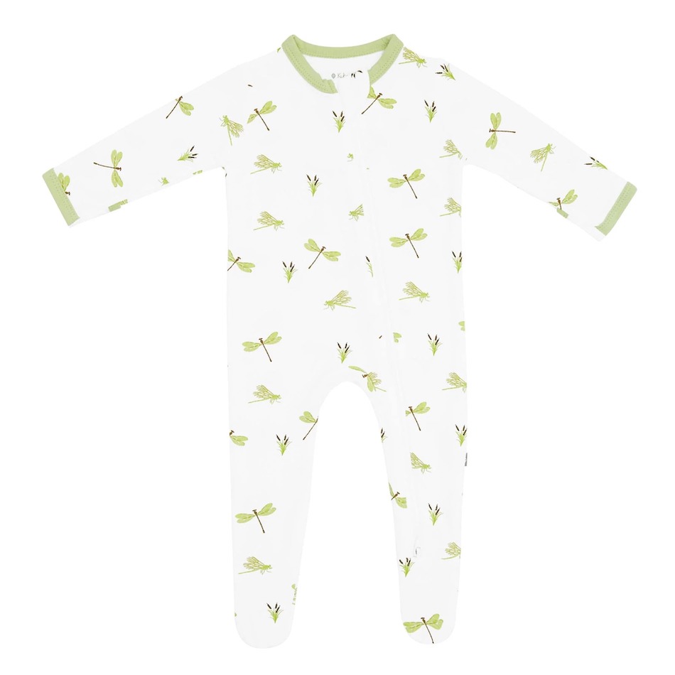Kyte Baby Dragonfly Zippered Footie - 6-12 Months