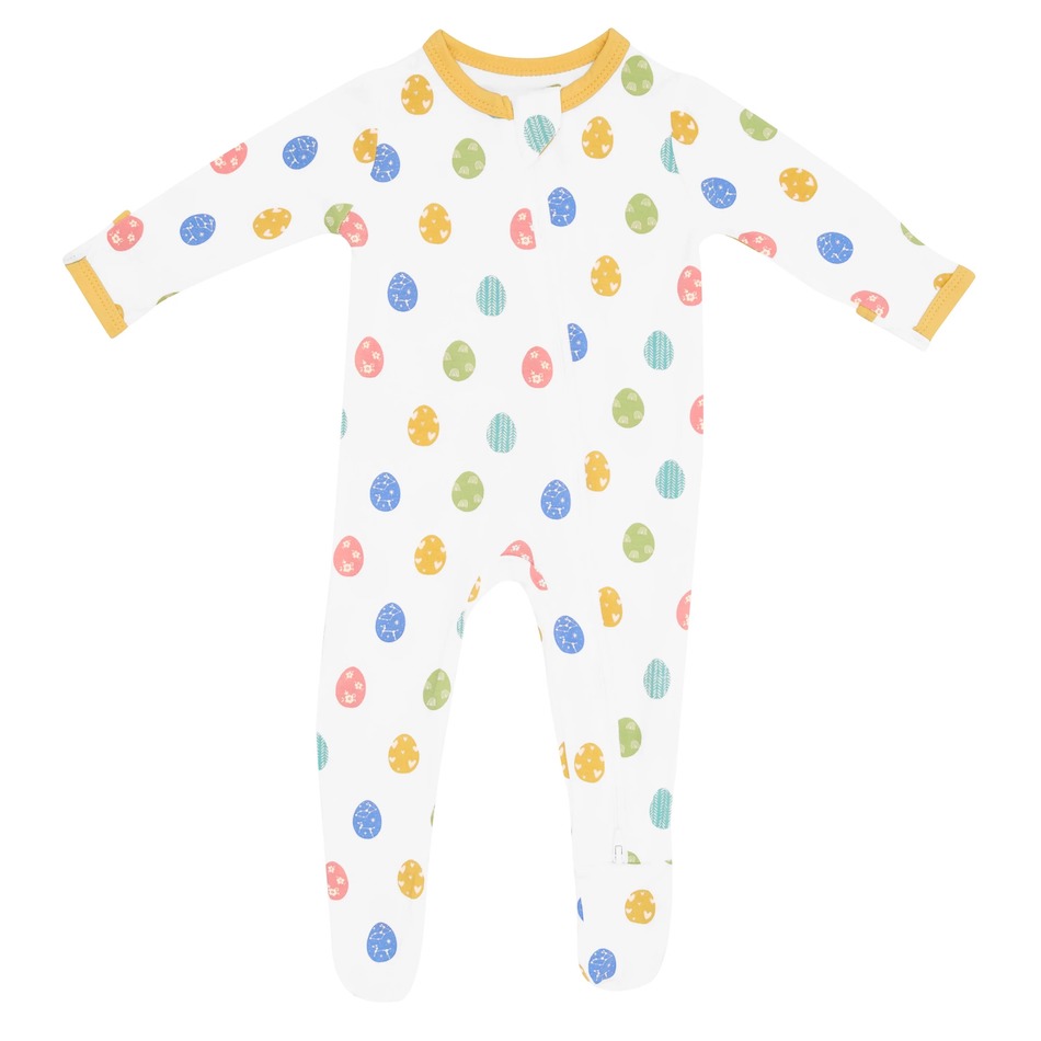 Kyte Baby Spring Egg Zippered Footie - 3-6 Months