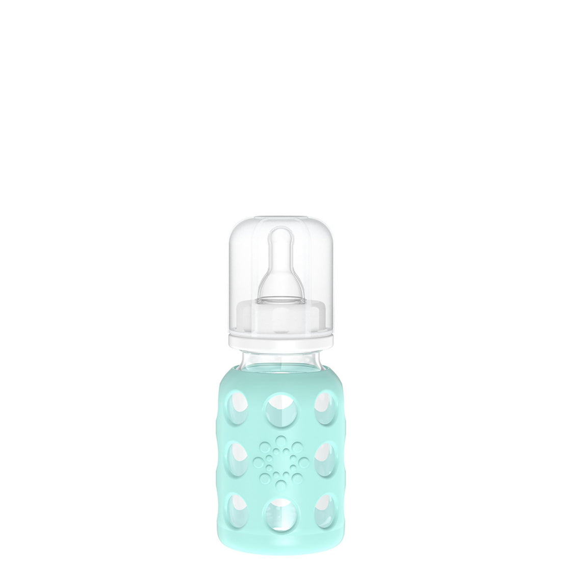 Lifefactory 4oz Glass Bottle - Mint