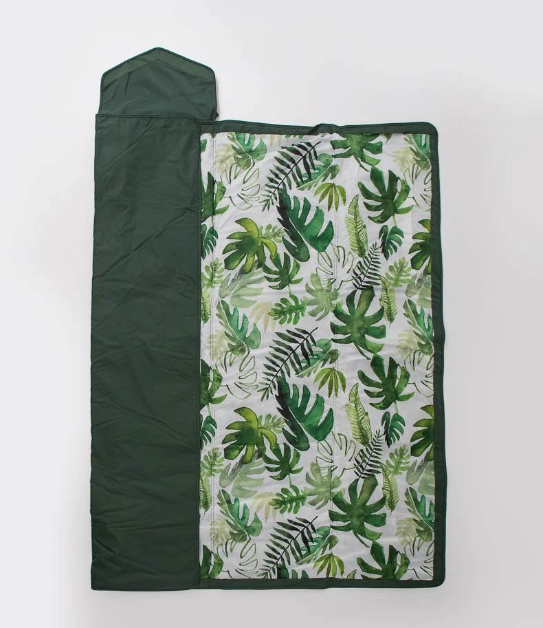 Little Unicorn Outdoor 5x5 Blanket - Tropical Leaf