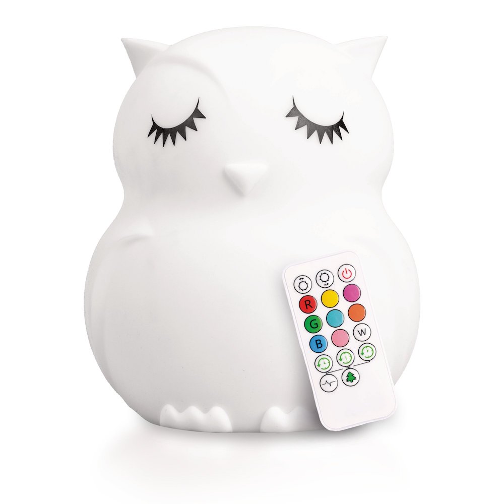 Lumipets Owl Silicone Baby Night Light