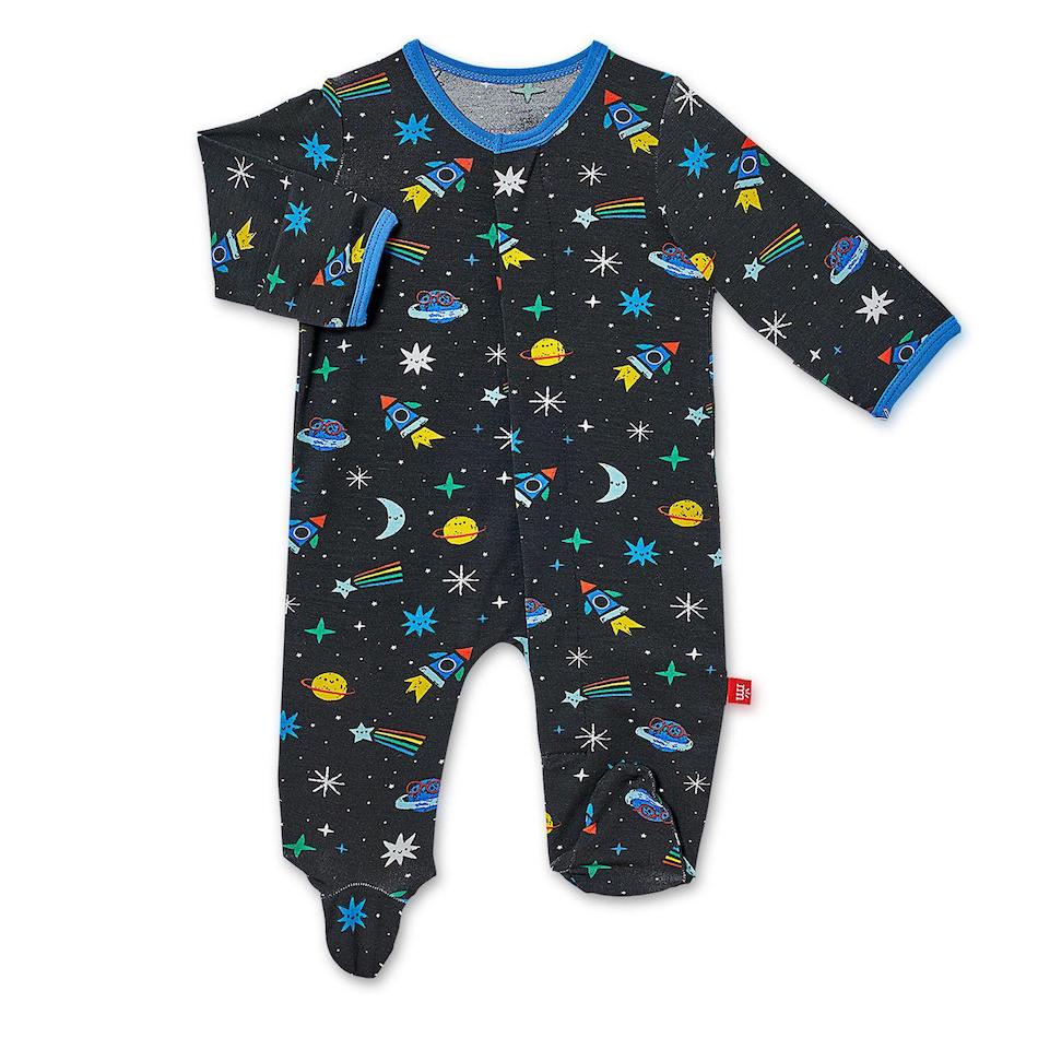 Magnetic Me Space Chase Modal Magnetic Footie - Newborn