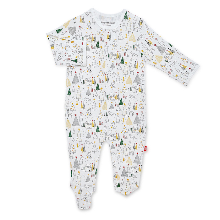 Magnetic Me silent night modal magnetic footie - 3-6 Months