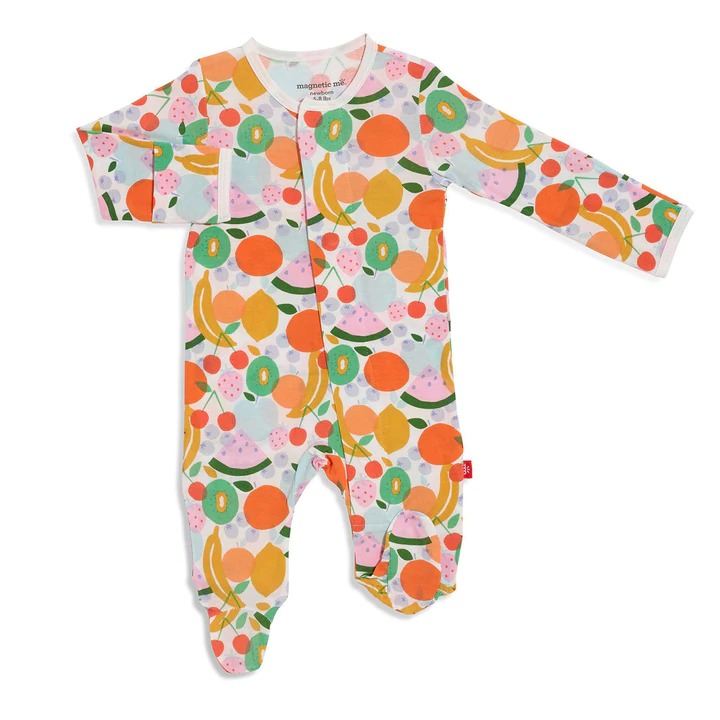 Magnetic Me Fruit of the Womb modal footie - 6-9 Months