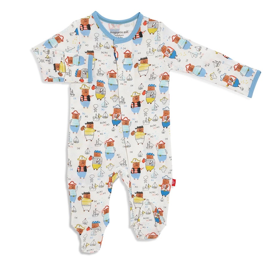 Magnetic Me pirates looty modal footie - 9-12 Months