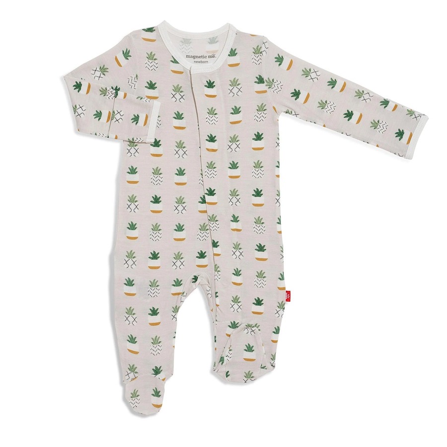 Magnetic Me you had me at aloe modal footie - Newborn