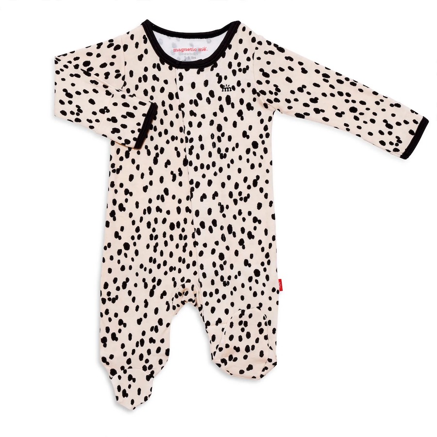 Magnetic Me Spot On Organic Cotton Footie - 12-18 Months