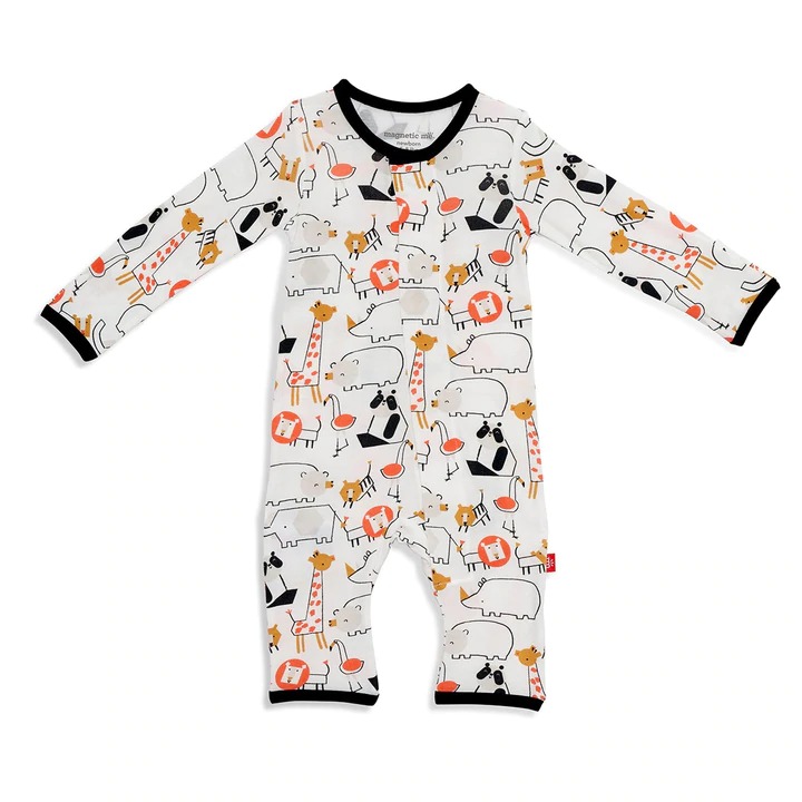 Magnetic Me zootiful modal magnetic coverall - 18-24 Months