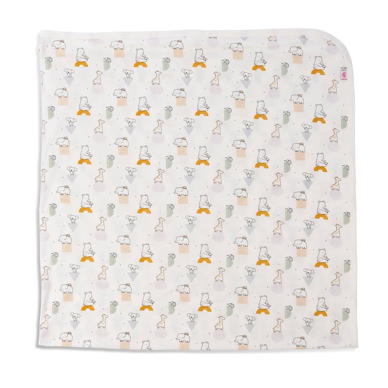 Magnetic Me new kid on the block modal swaddle blanket