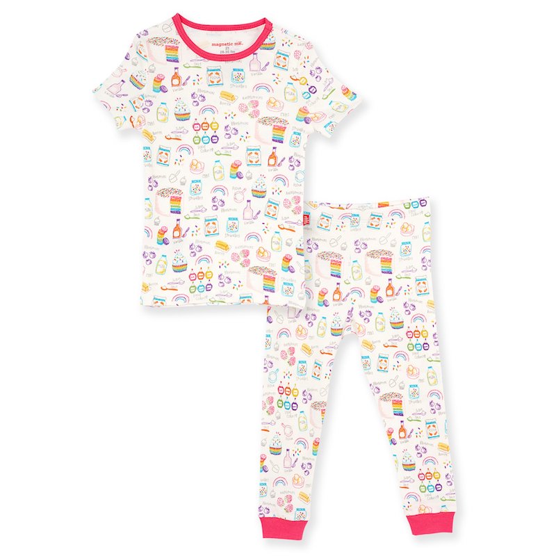 Magnetic Me Rainbow Sprinkles Pajamas Set - 3T