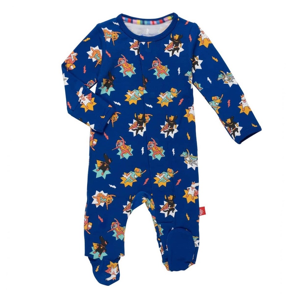 Magnetic Me su-paw star modal footie - 3-6 Months