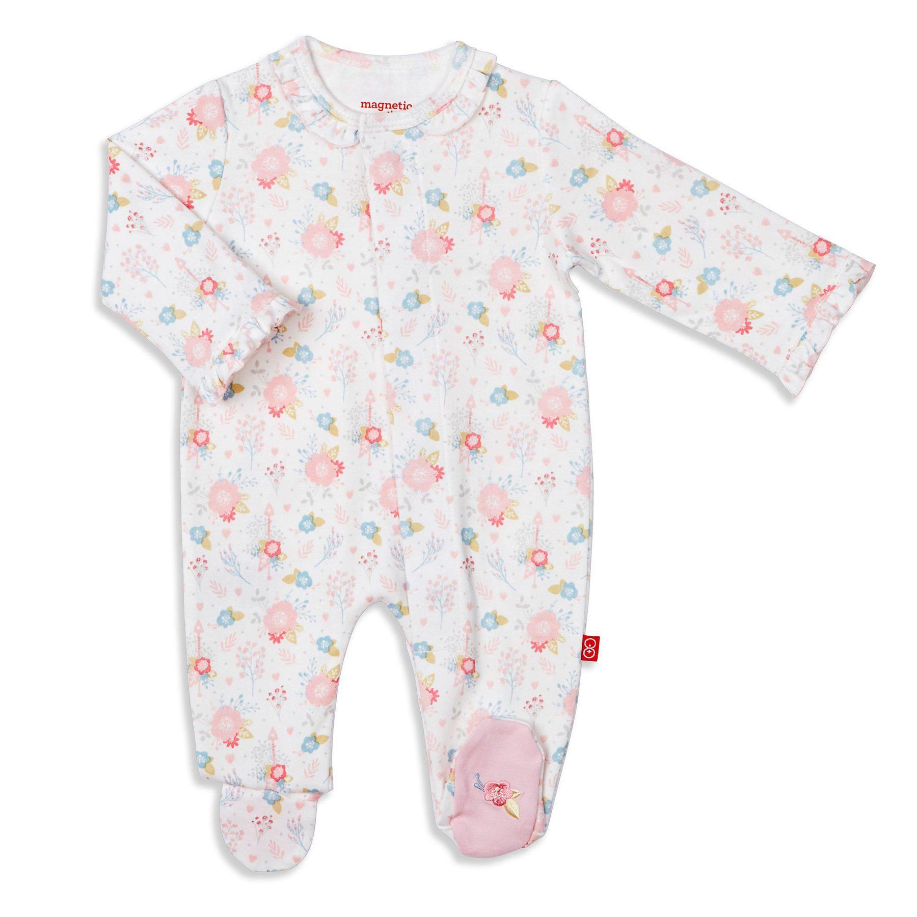 Magnetic Me Nottingham Floral Magnetic Footie in 9-12 Months