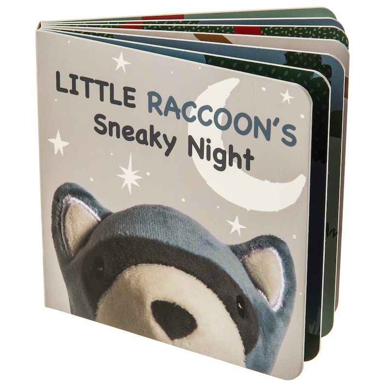 Mary Meyer Leika Little Raccoon Board Book – 6×6