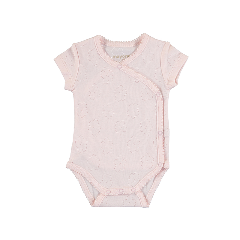 Mayoral Short Sleeve Bodysuit - Baby Rose - 0-1 Months