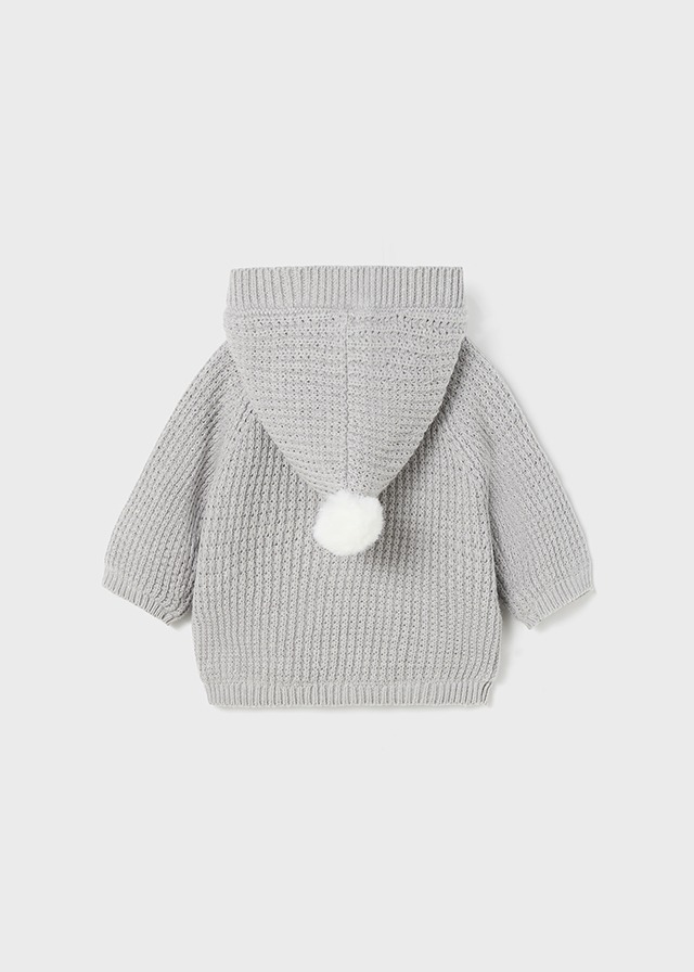 Mayoral Warp knitted Cardigan - Moon - 2-4 Months