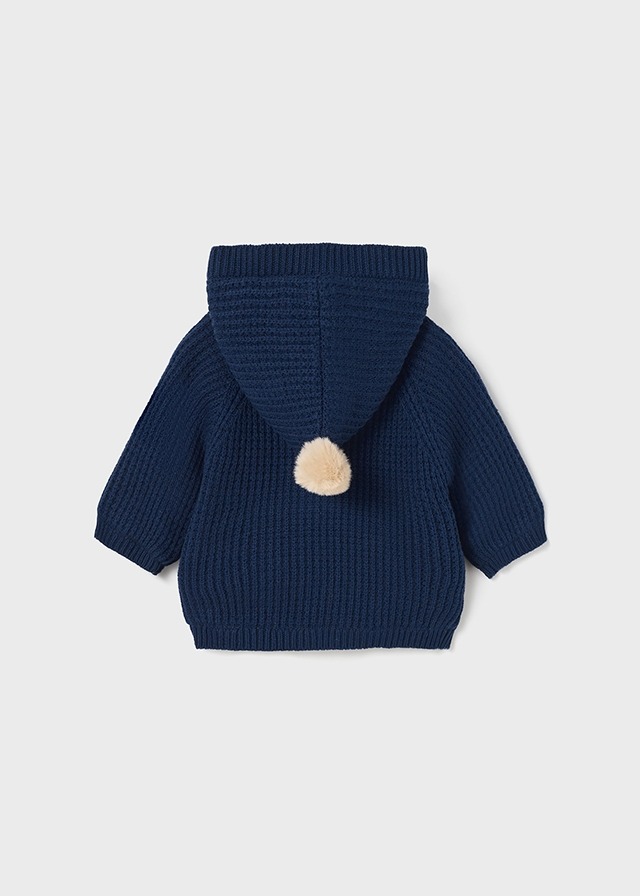 Mayoral Warp knitted Cardigan - Night Blue - 2-4 Months