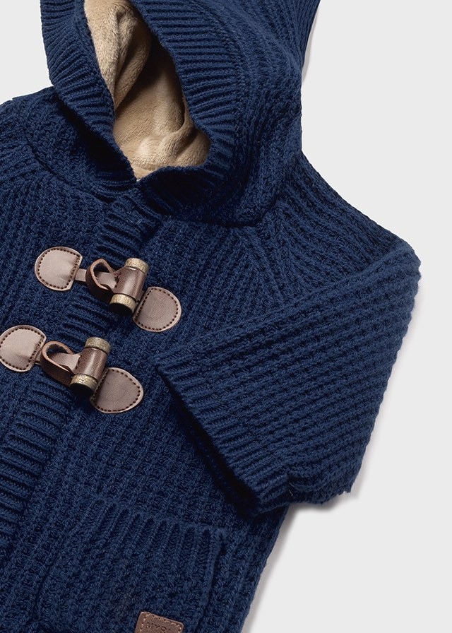 Mayoral Warp knitted Cardigan - Night Blue - 4-6 Months