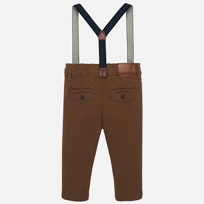 Mayoral Baby Boy Brown Chino Pants - 6 Months